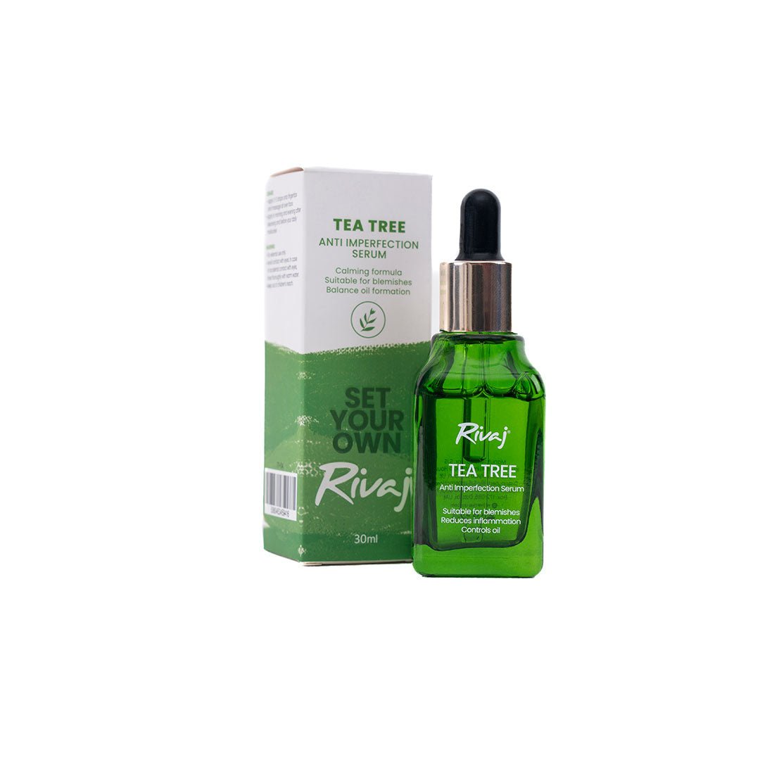 Rivaj Tea Tree Face Serum 30ml – Acne Control & Oil Balancing Care - Zero Flow