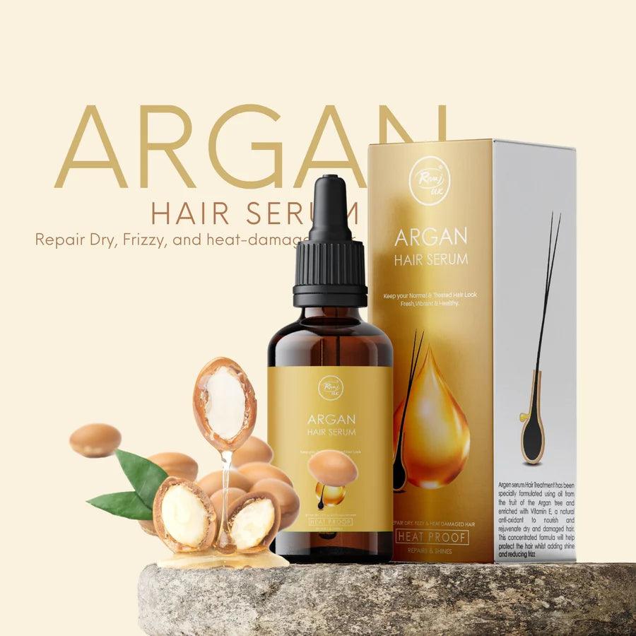 Rivaj UK Argan Oil Damage Hair Treatment Serum 30ml - Zero Flow