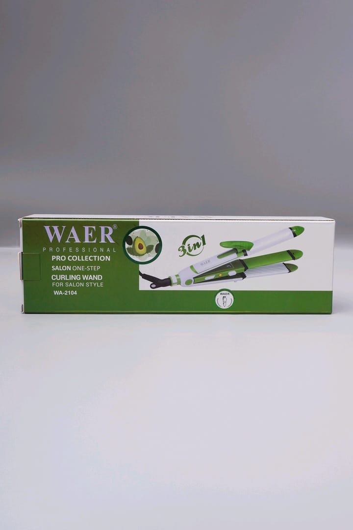 Waer 3 in 1 Hair Dryer , hair straightener and hair curler - Zero Flow