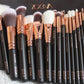 Zoeva 15 Piece Complete Makeup Brush Set With Pouch - Zero Flow
